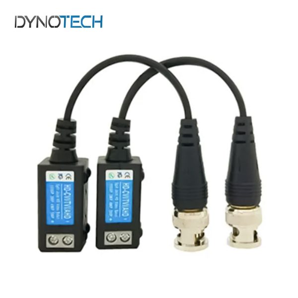 Dynotech - BALUN 8MP   530125 - Video Balun up to 8MP Pigtail (Pair) For Sale - Image 2