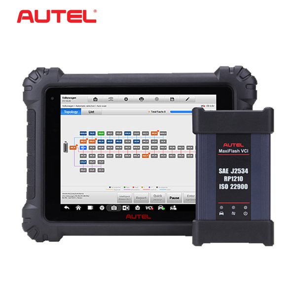 Autel MaxiSys MS909 Diagnostic Tablet with MaxiFlash VCMI and MaxiSystem Non-OBDII Adapter Kit For Sale - Image 3