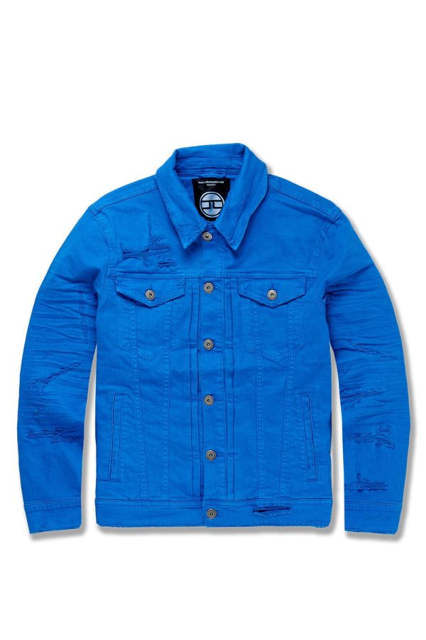 Tribeca Twill Trucker Jacket (Exclusive Colors) For Cheap