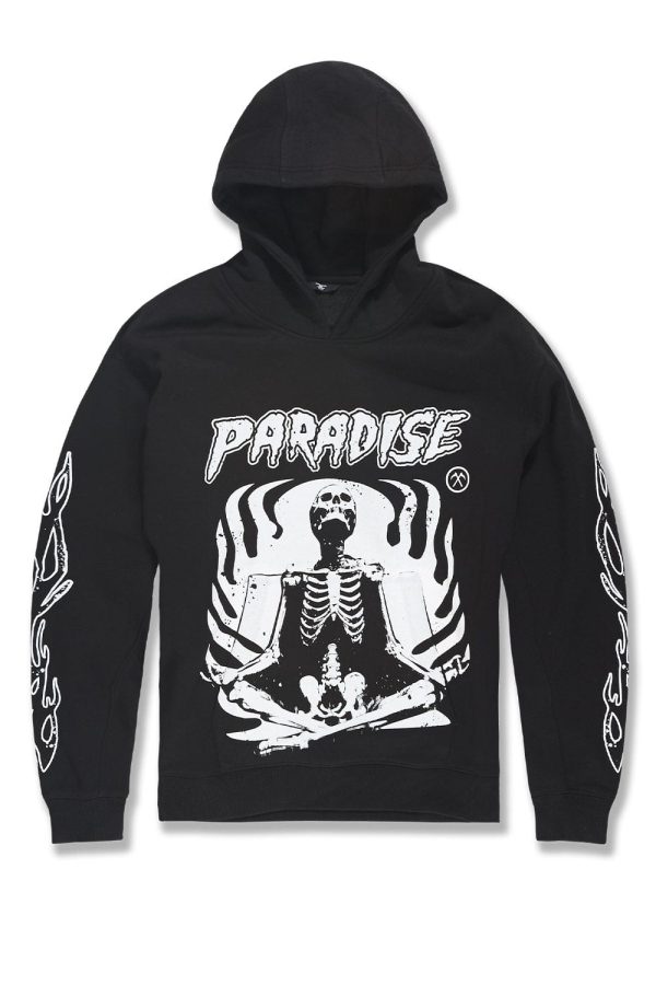 Big Men s Reincarnation Pullover Hoodie (Black) Online now