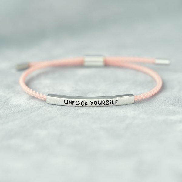 Unf:)ck Yourself Tube Bracelet Fashion - Image 5