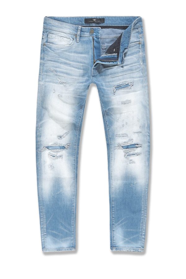 Heartbreak Denim (Sea Storm) For Discount - Image 2