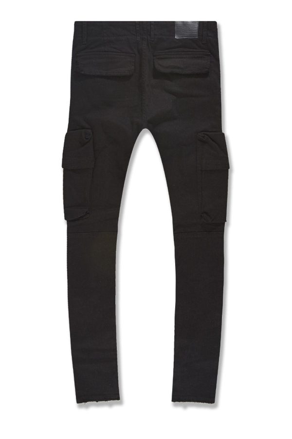 Ross - Heavy Hitter Cargo Denim (Black) Sale - Image 5