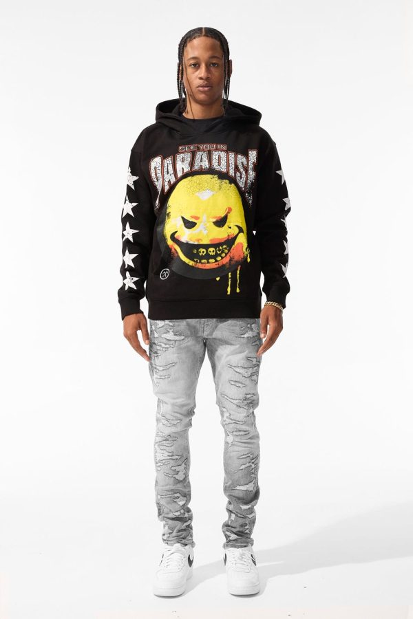 Bad Intentions Pullover Hoodie (Black) Sale - Image 3