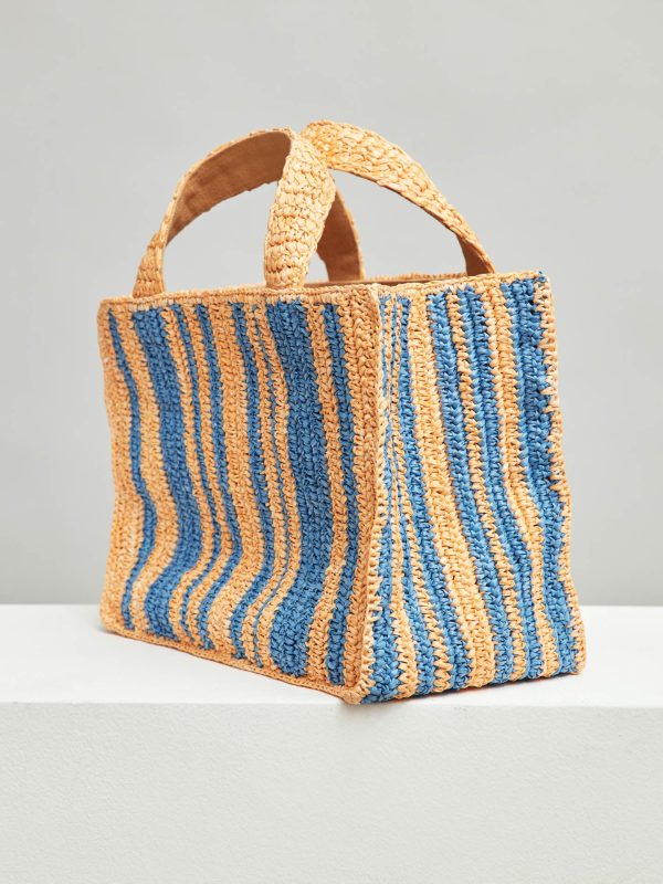 SMALL SOGNO TOTE - TRANQUIL BLUE For Discount - Image 2
