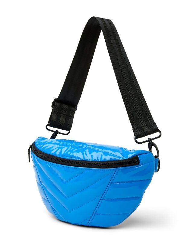LITTLE RUNAWAY - HAMPTON BLUE PATENT  BLACK Sale - Image 5