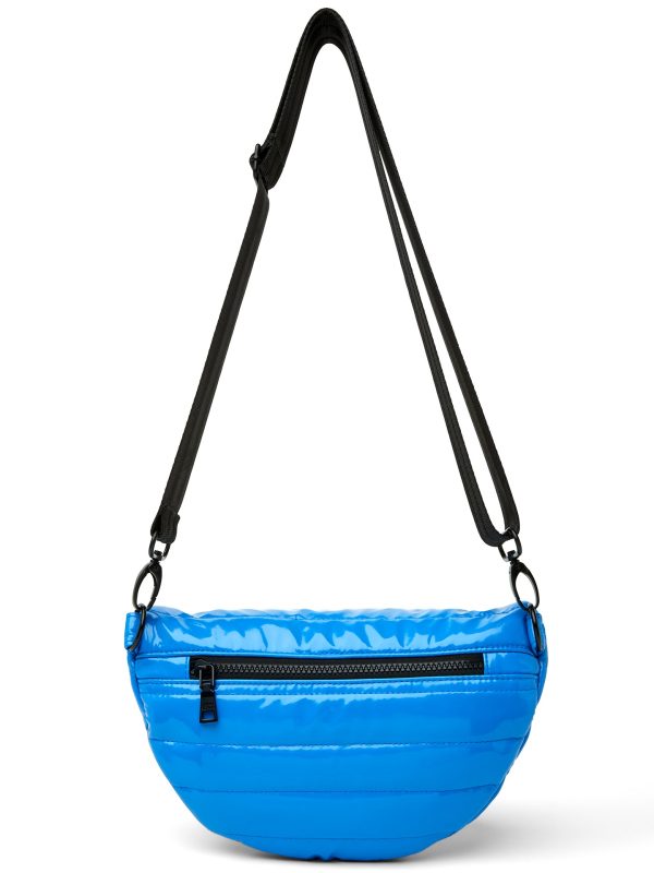 LITTLE RUNAWAY - HAMPTON BLUE PATENT  BLACK Sale